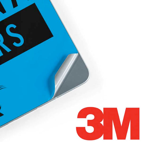 NFL Carolina Panthers Blue Performance Series Galaxy Book 12in Skin